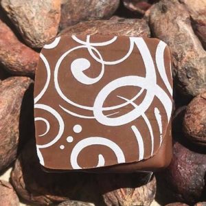Ganache-lait-Lorenzo - Chocolaterie du Blason